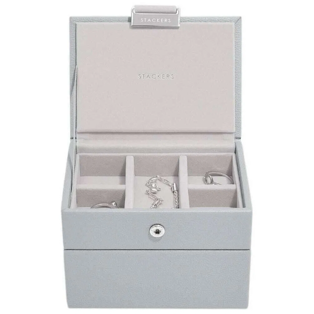 Stackers Micro Jewellery Box - Pebble Grey