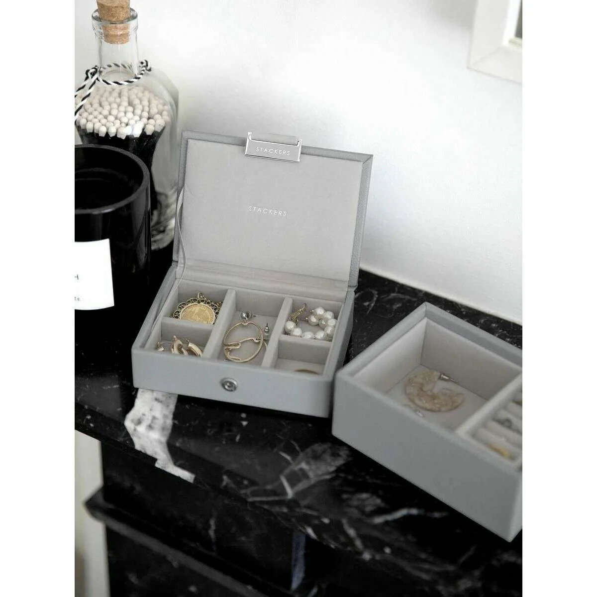 Stackers Micro Jewellery Box - Pebble Grey - Image 6