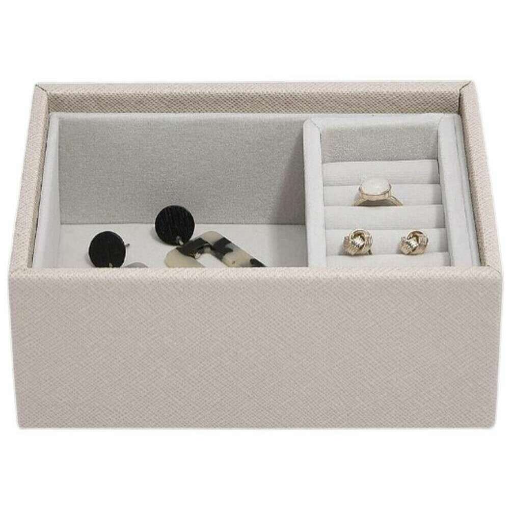 Stackers Micro Jewellery Box - Taupe Beige - Image 4