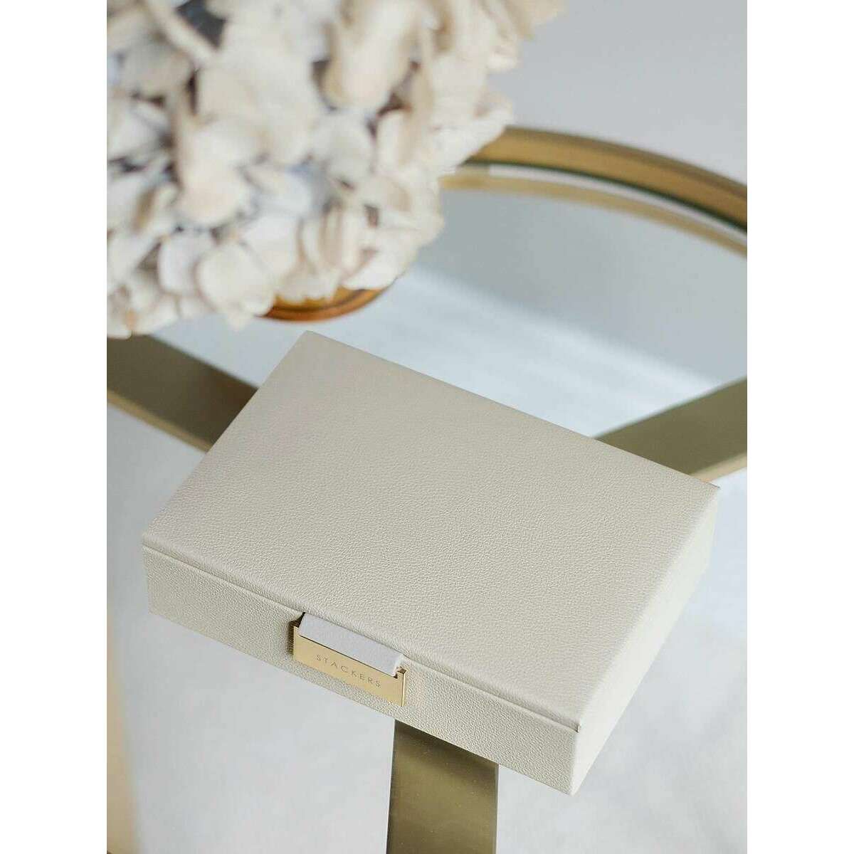 Stackers Mini Jewellery Box Lid - Oatmeal - Image 2