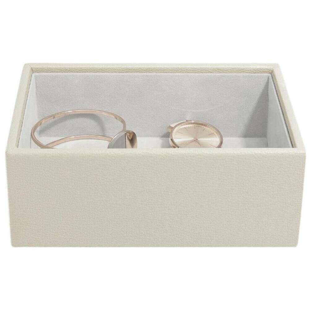 Stackers Mini Jewellery Box Set of 2 - Oatmeal Cream - Image 4