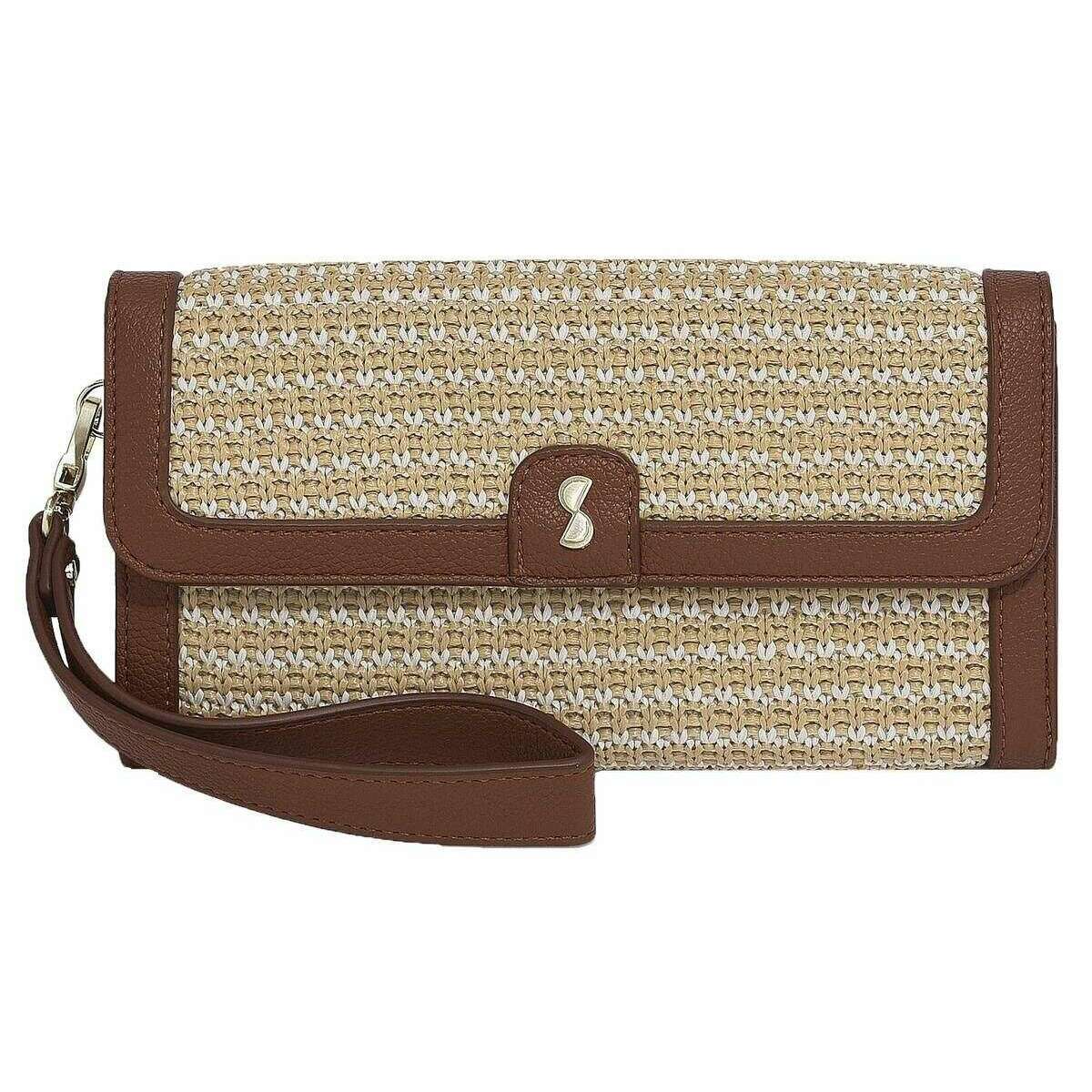 Stackers Raffia Purse - Tan Raffia