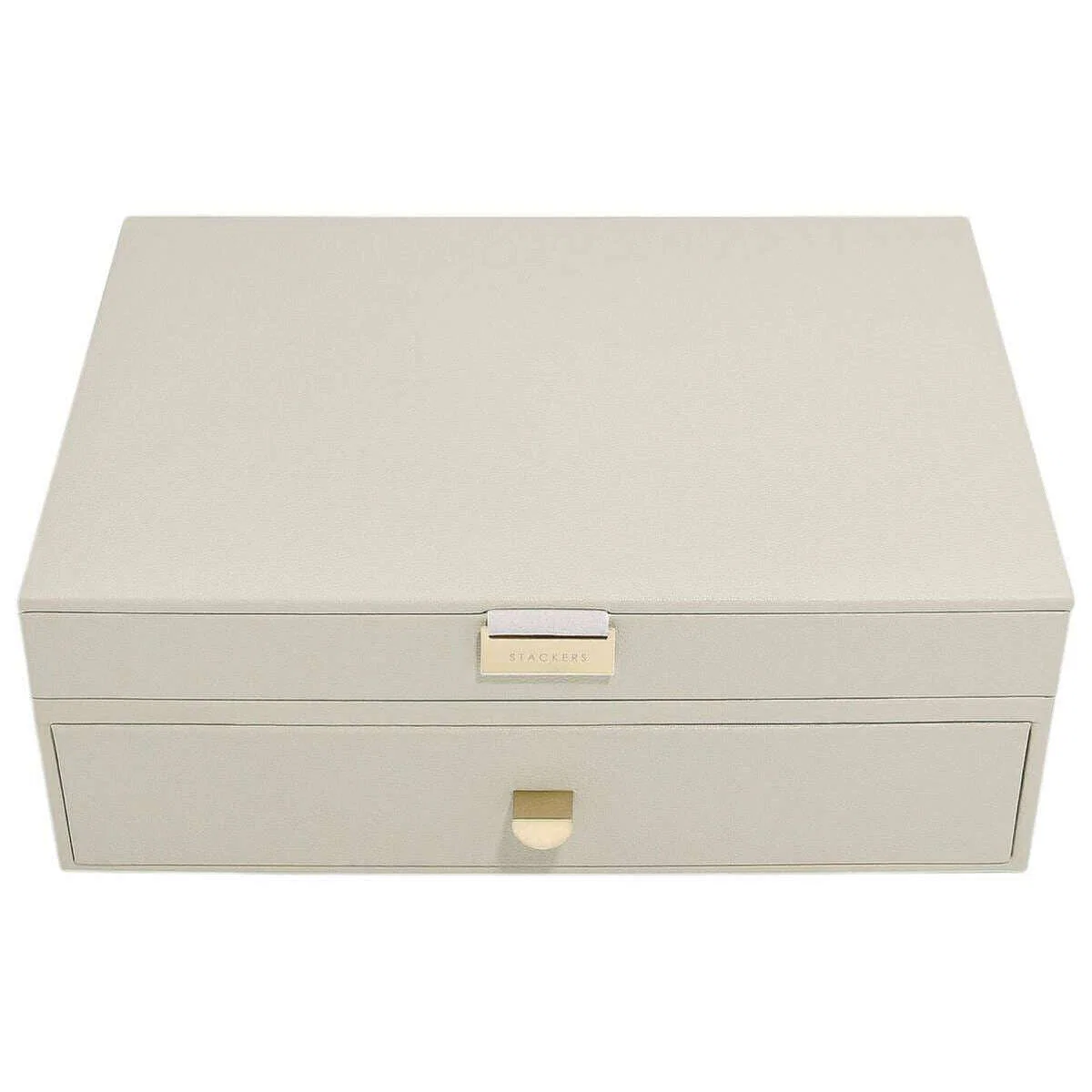 Stackers Supersize Jewellery Box 1-Drawer Set - Oatmeal Cream - Image 2