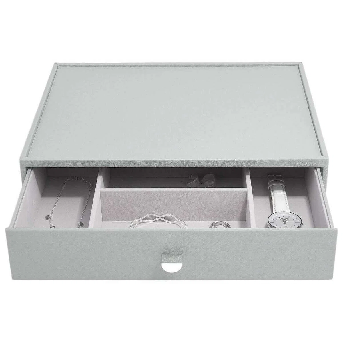 Stackers Supersize Jewellery Box 1-Drawer Set - Pebble Grey - Image 4