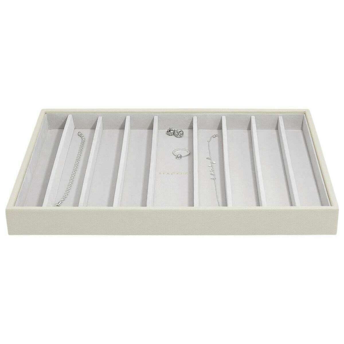 Stackers Supersize Necklace Layer - Oatmeal Cream