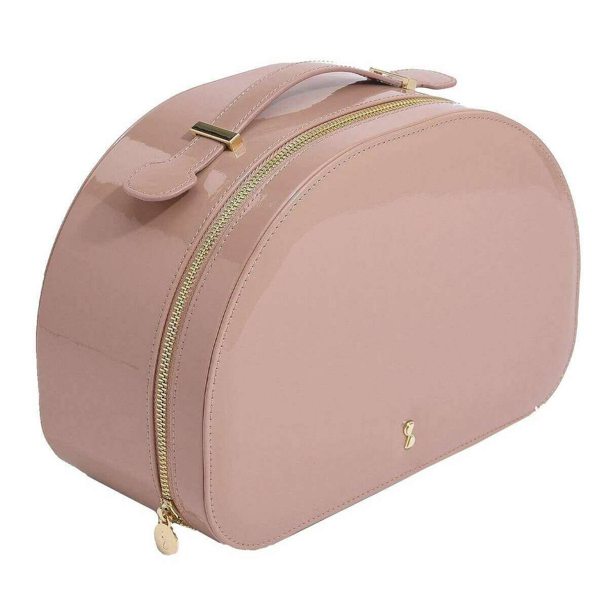 Stackers Vanity Case - Patent Rose Pink - Image 2