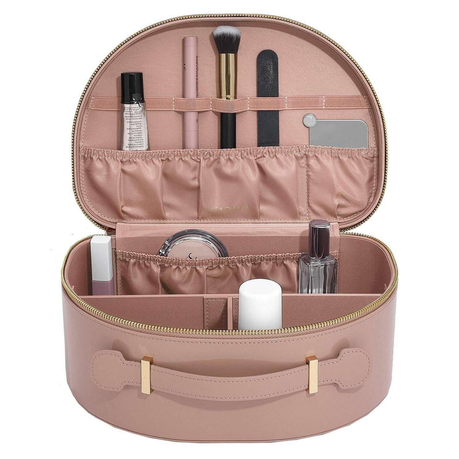 Stackers Vanity Case - Patent Rose Pink - Image 3