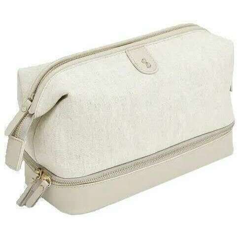 Stackers Wash Bag - Oatmeal/Linen Beige - Image 2