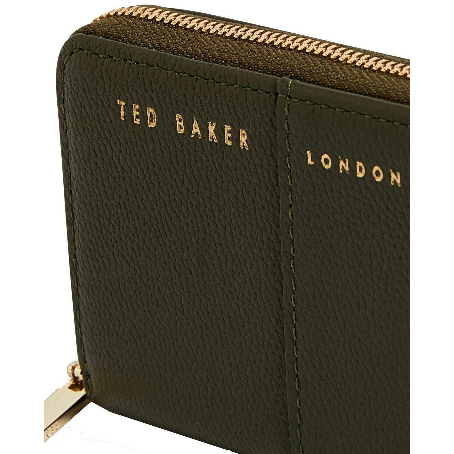 Ted Baker Ammisa Small Zip Around Purse - Dark Green - Image 4