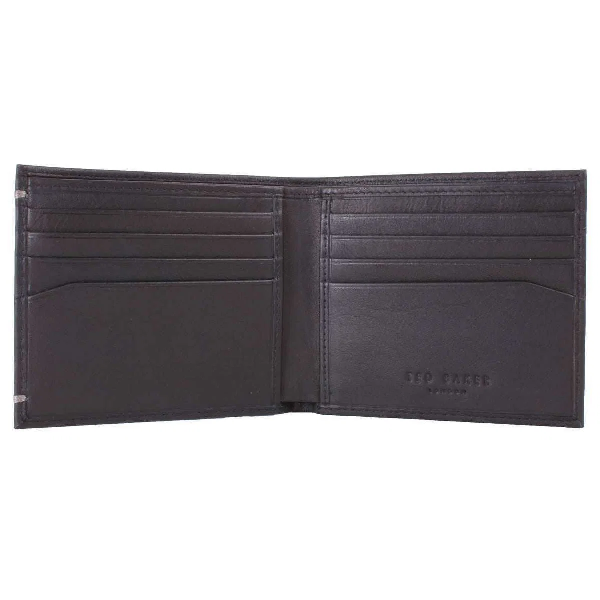 Ted Baker Antoony Bifold Leather Wallet - Black - Image 4
