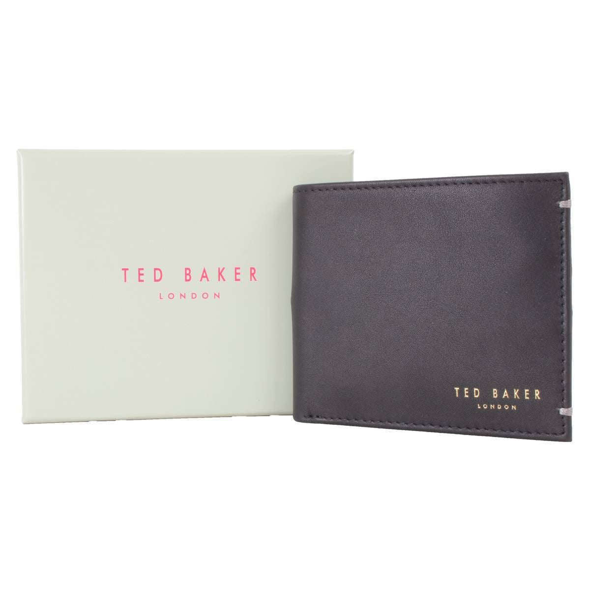 Ted Baker Antoony Bifold Leather Wallet - Black - Image 7