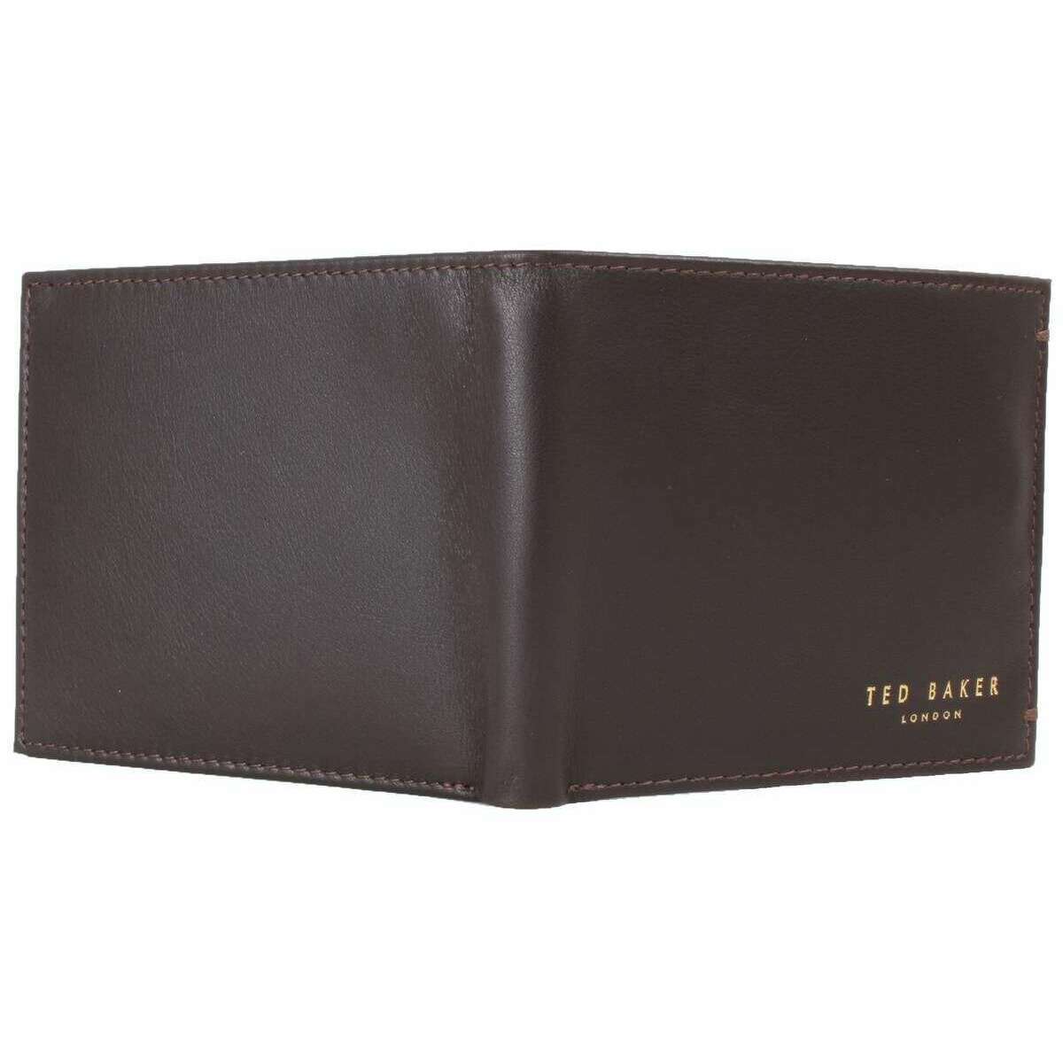 Ted Baker Antoony Bifold Leather Wallet - Chocolate Brown - Image 5