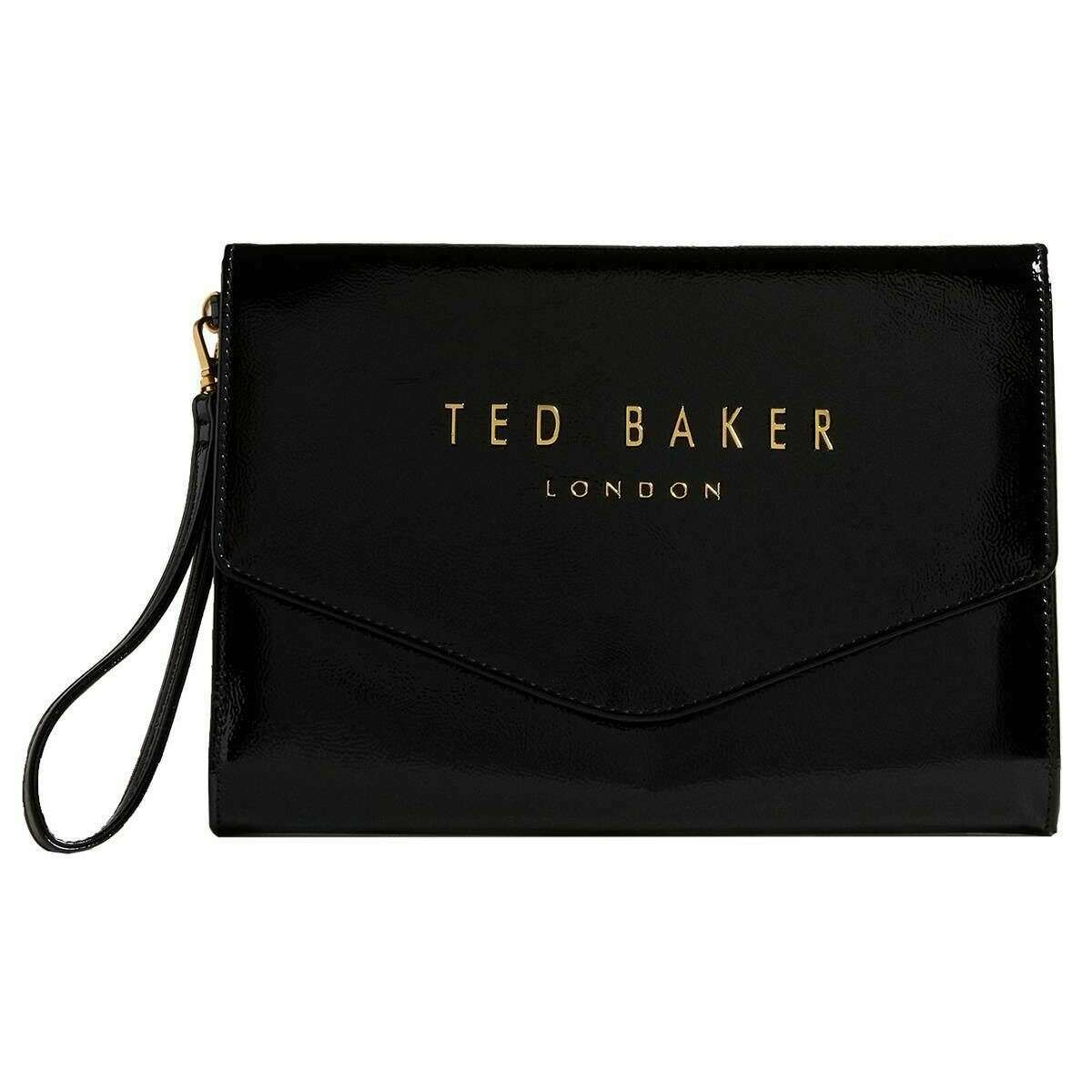 Ted Baker Crinkie Crinkle Icon Pouch - Black