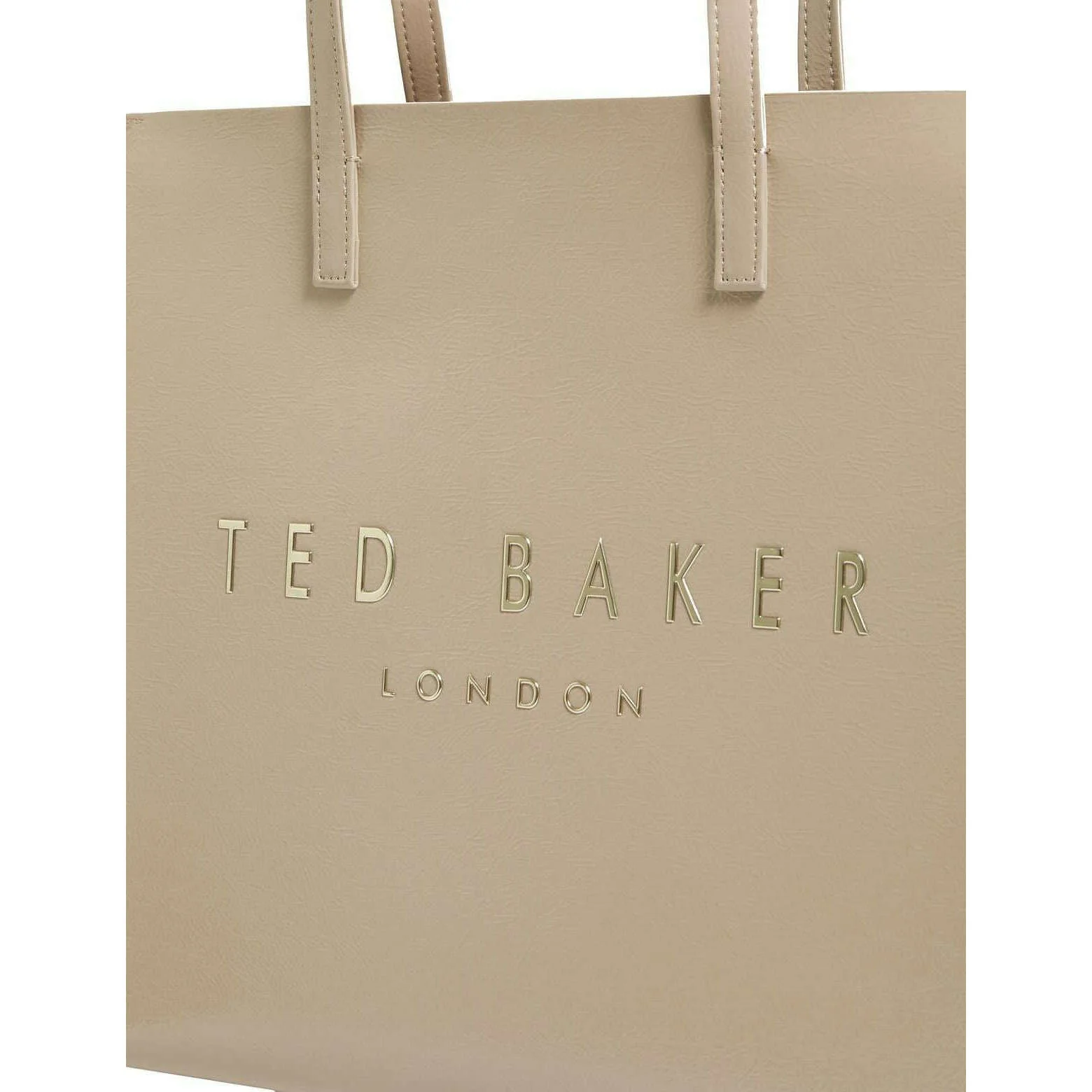 Ted Baker Crinkon Crinkle Large Icon Bag - Stone Beige - Image 4