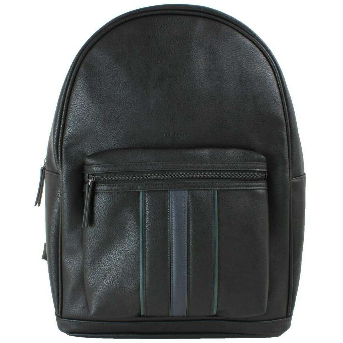 Ted Baker Keviin Striped Backpack - Black