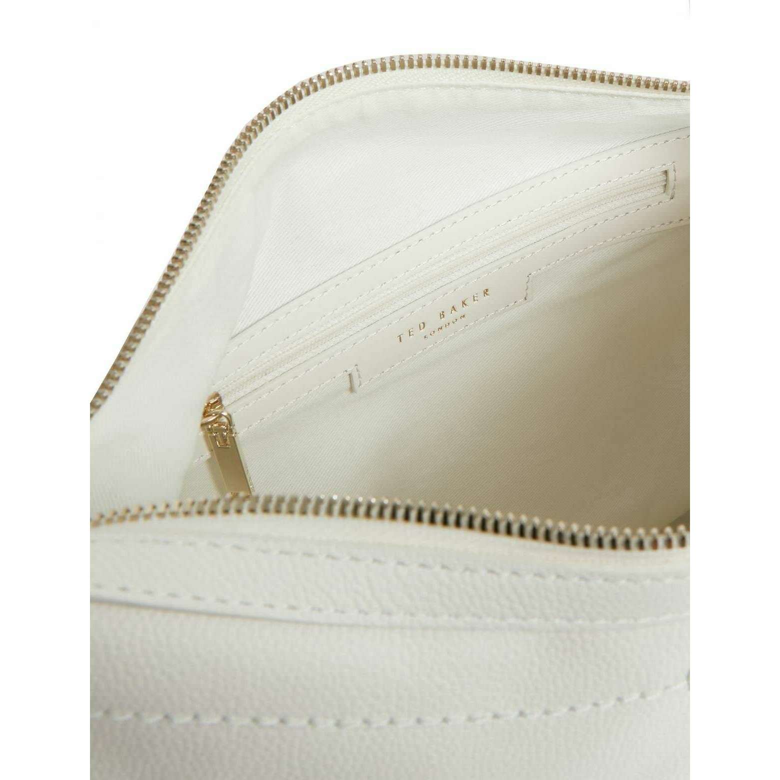 Ted Baker Lyshia Large Leather Hobo Bag - Ivory Cream - Image 3