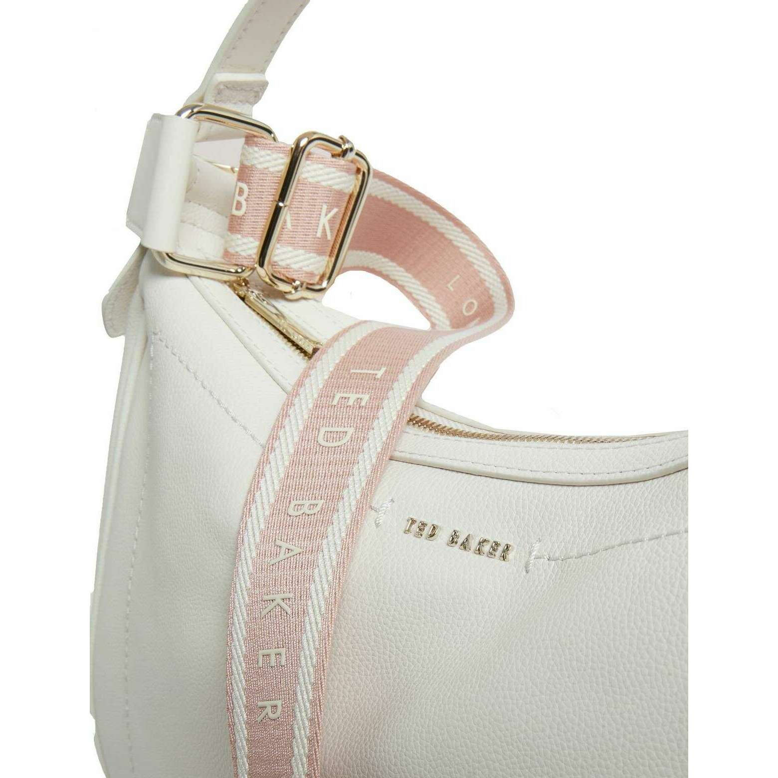 Ted Baker Lyshia Large Leather Hobo Bag - Ivory Cream - Image 6