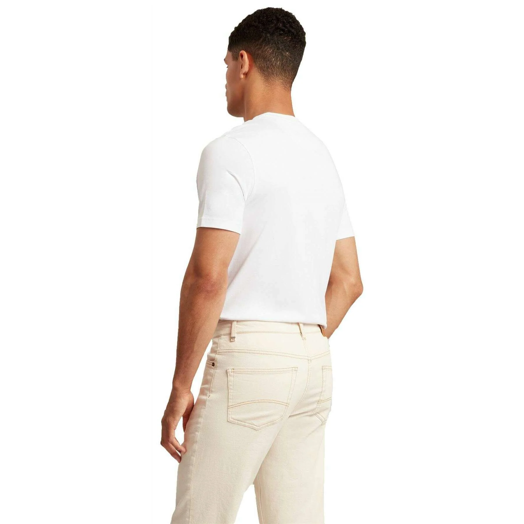 Ted Baker Mayison 3 Pack Box Print Jersey T-Shirt - Tan - Image 4