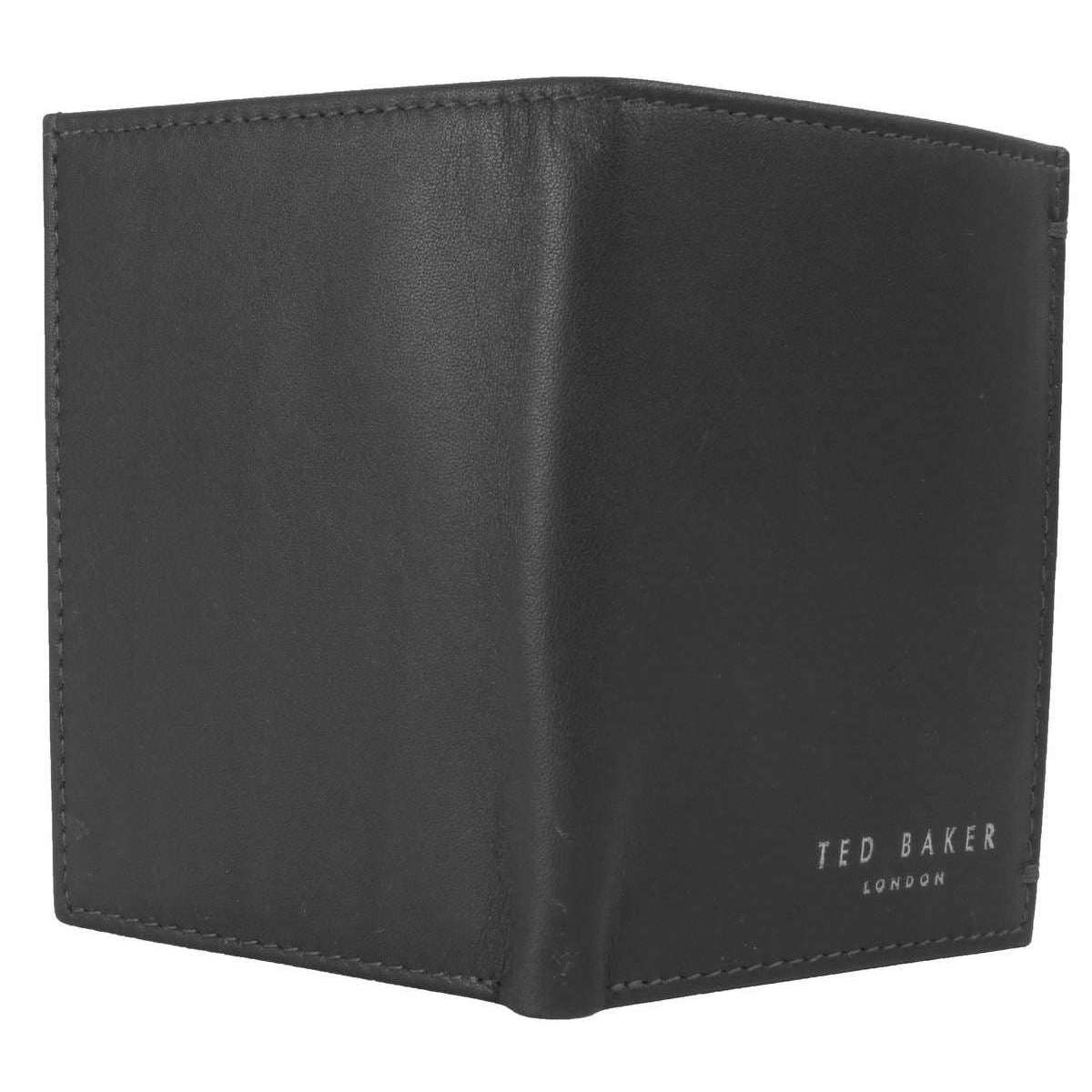 Ted Baker Zackory Leather Card Holder Wallet - Black - Image 5