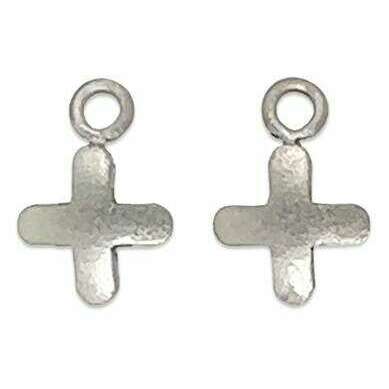 Ti2 Titanium Plus Charms - Natural Brushed Silver