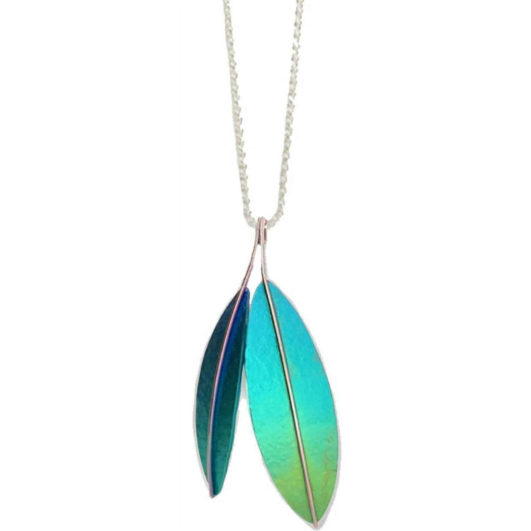Ti2 Titanium Spear Pendant - Green