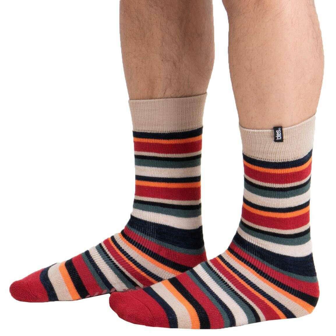 Totes Toasties 2 Pack Original Slipper Socks - Campervan Grey - Image 5