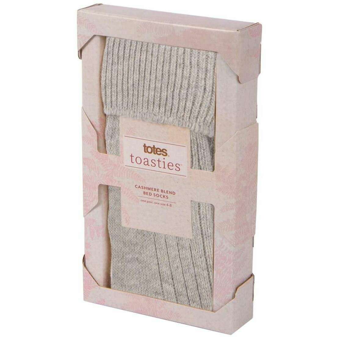 Totes Toasties Cashmere Blend Socks - Mink Grey - Image 5
