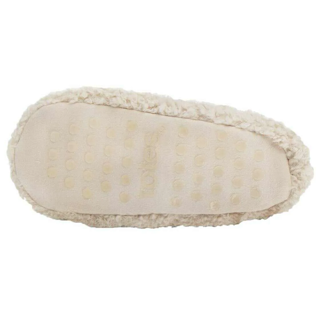 Totes Toasties Novelty Bear Footsies - Cream - Image 5