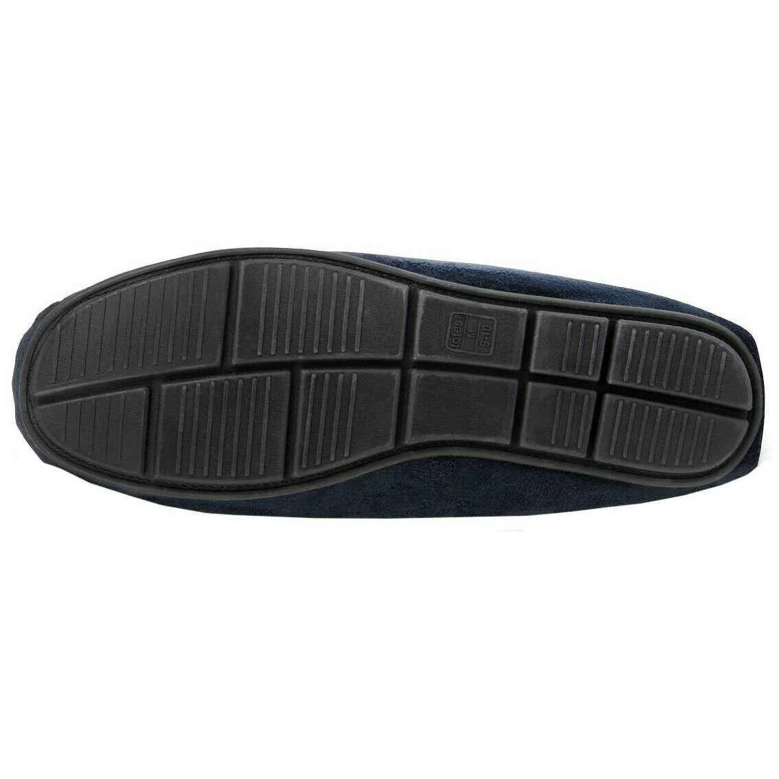 Totes Toasties Suedette Moccasin Slippers - Navy - Image 5