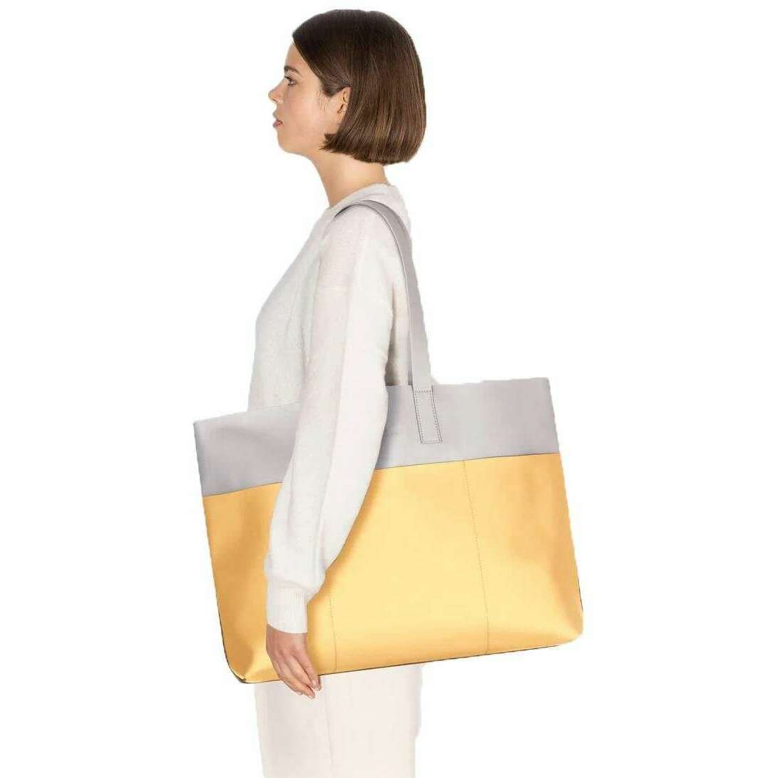 Ucon Acrobatics Lotus Infinity Emilia Tote Bag - Glacier Grey/Lemon Yellow - Image 6