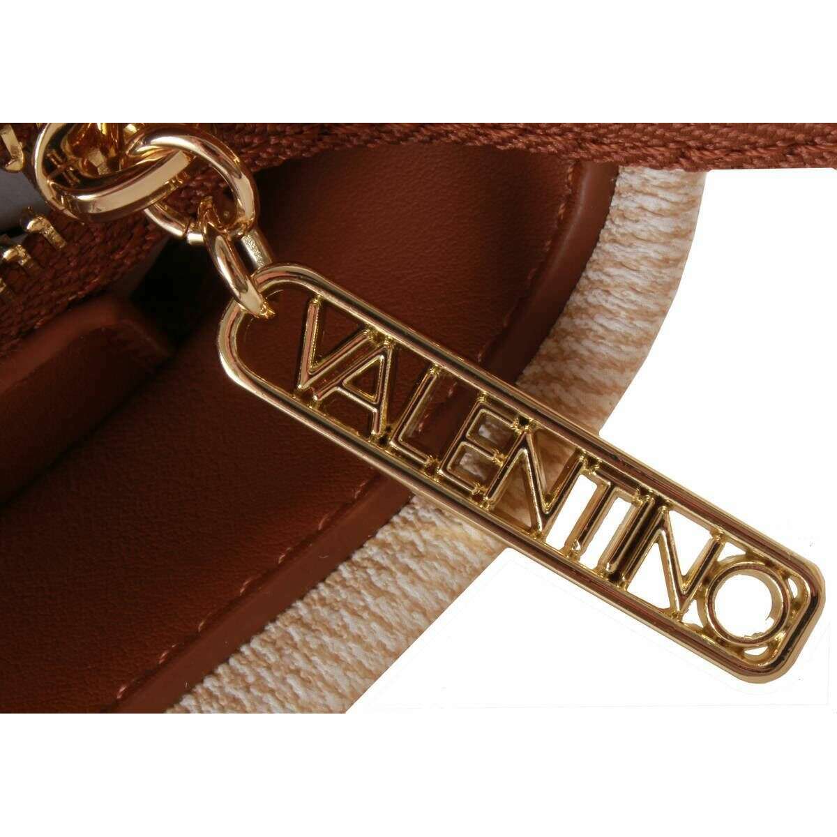 Valentino Atena RE Shopping Bag - Cream/Tan - Image 5