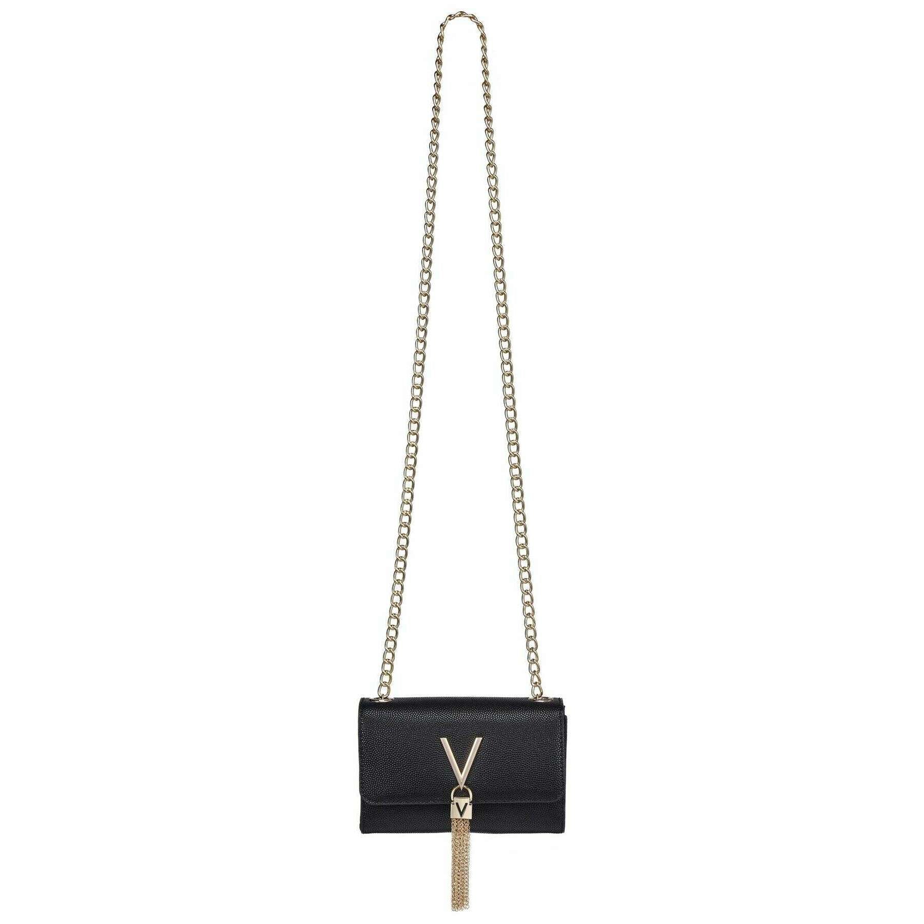 Valentino Divina Crossbody Bag - Black/Gold - Image 4
