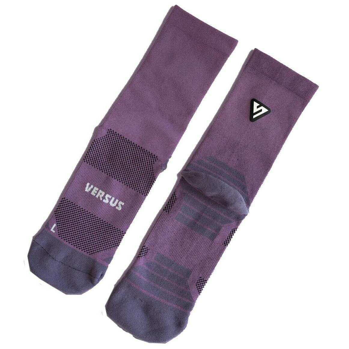 Versus Classic Active Crew Tab Socks - Plum Purple - Image 2