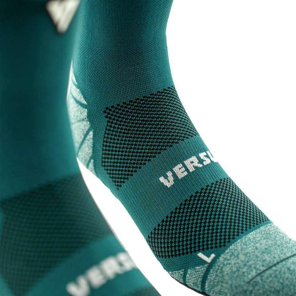 Versus Classic Active Crew Tab Socks - Teal Green - Image 3