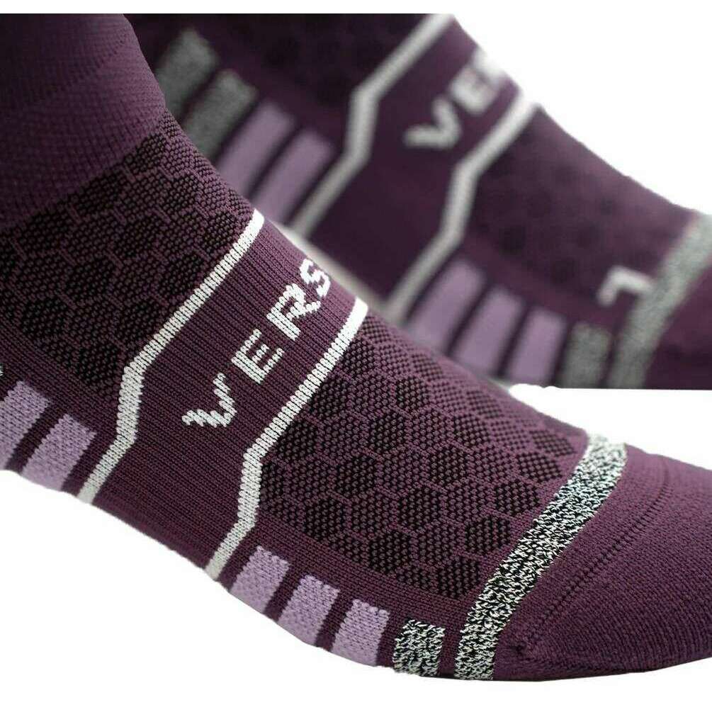 Versus Midnight Trail Running Socks - Plum Purple - Image 5