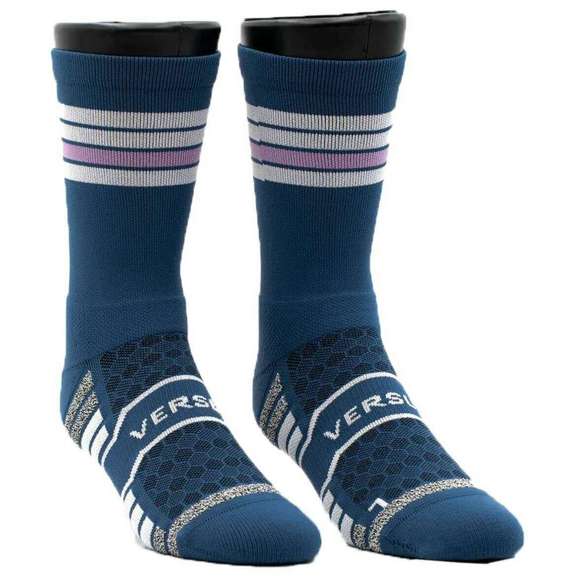 Versus Misty Lake Trail Running Socks - Blue - Image 2