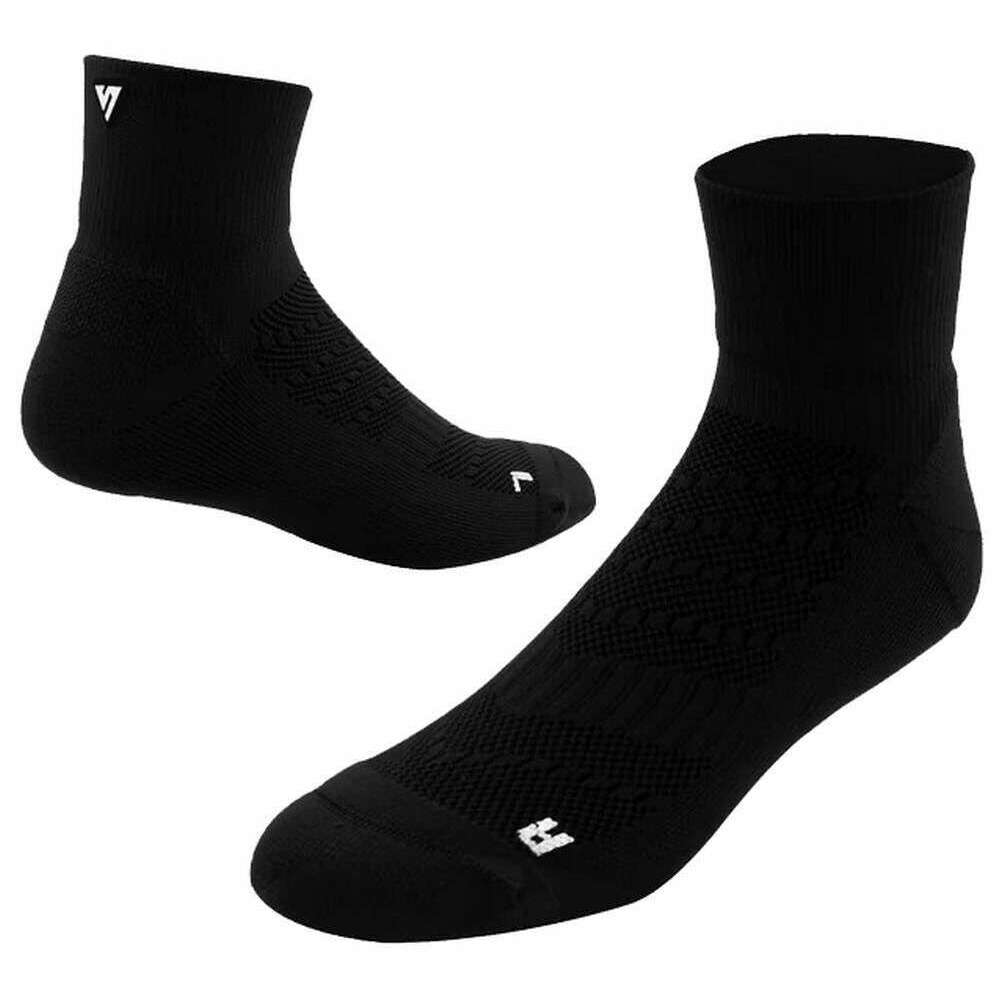 Versus Running Quarter Socks - Black