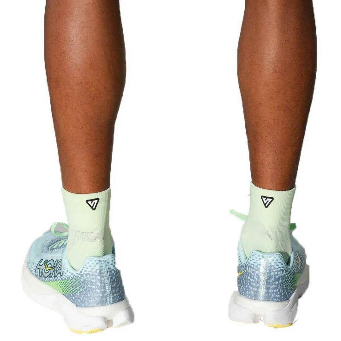 Versus Running Quarter Socks - Lime Green - Image 2