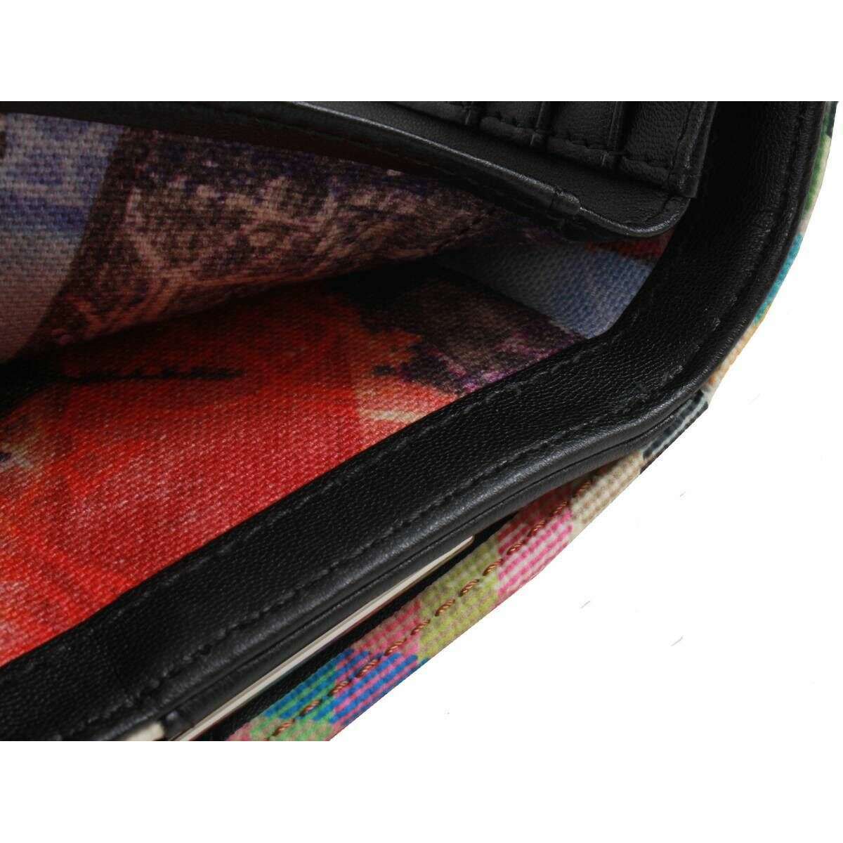 Vivienne Westwood Heather Plaid Small Frame Purse - Beige/Pink/Blue - Image 4