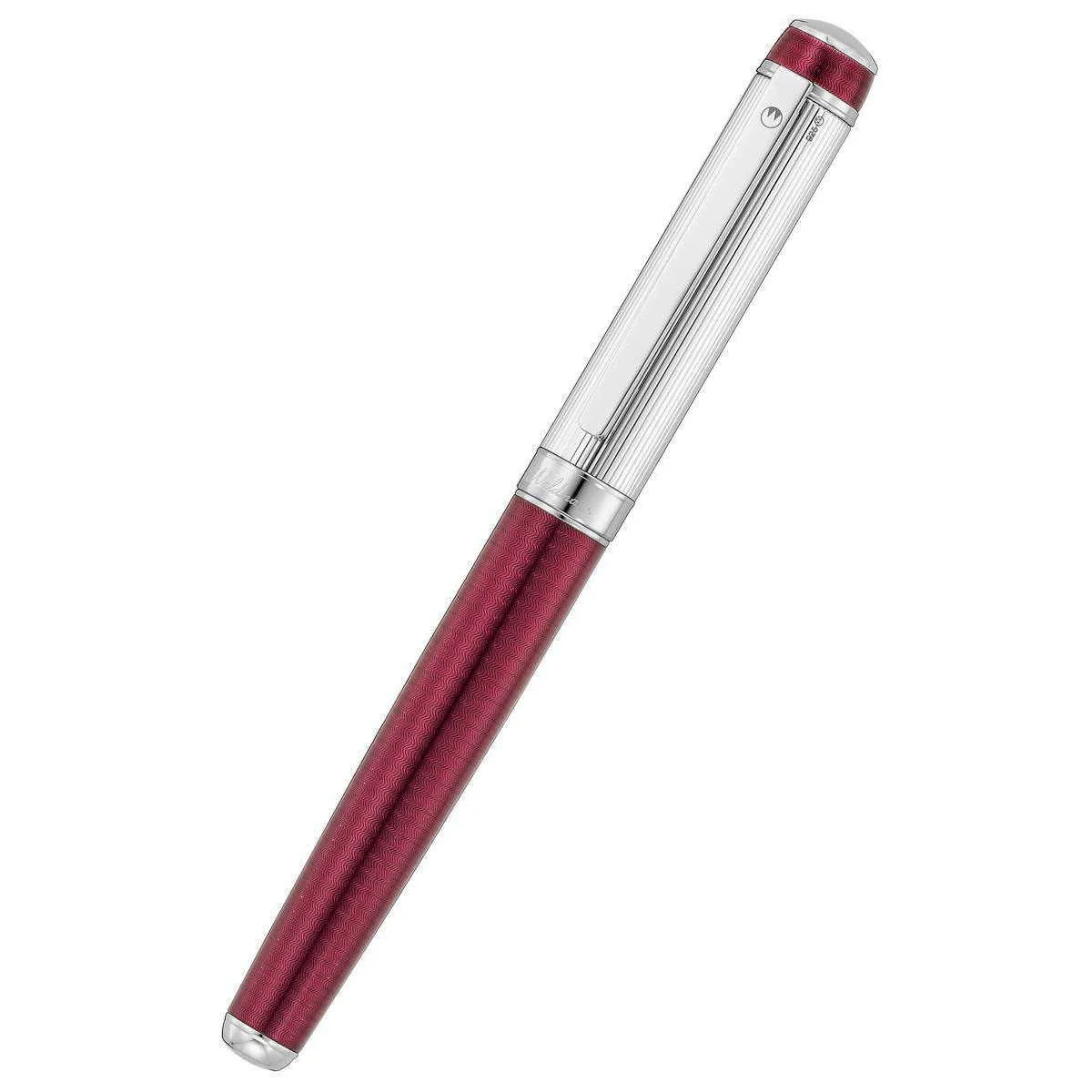 Waldmann Pens Grandeur Stainless Steel Nib Fountain Pen - Burgundy - Image 2