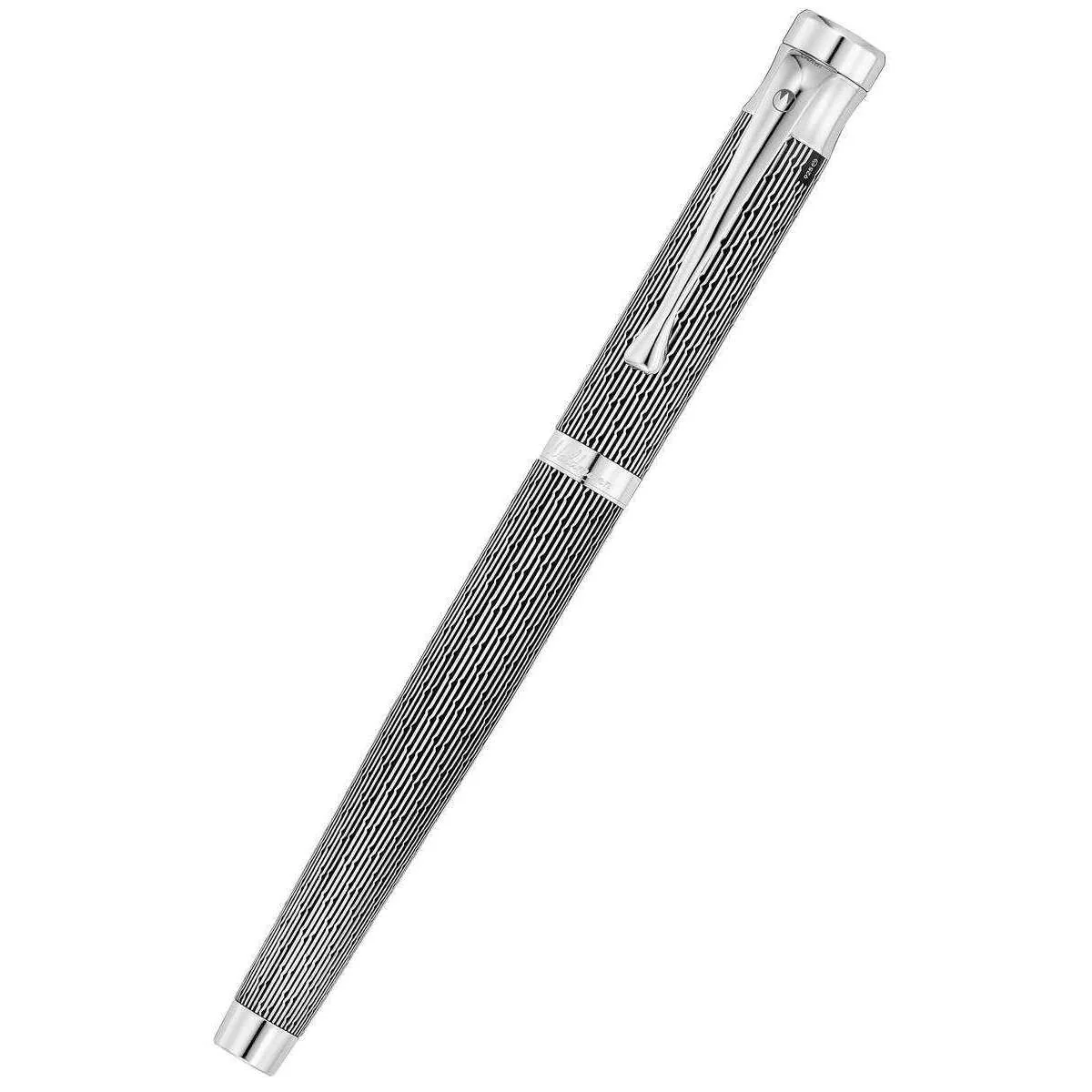 Waldmann Pens Tango Imagine 18ct Gold Nib Fountain Pen - Black - Image 2