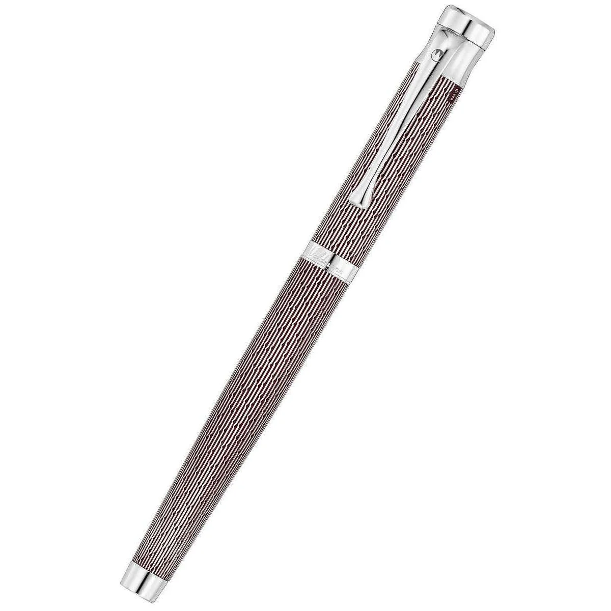 Waldmann Pens Tango Imagine 18ct Gold Nib Fountain Pen - Burgundy - Image 2