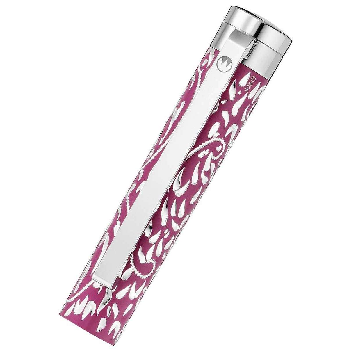 Waldmann Pens Xetra Vienna Special Edition 18ct Gold Nib Fountain Pen - Pink/Silver - Image 4