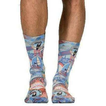 Wigglesteps Locations Socks - Multi-colour