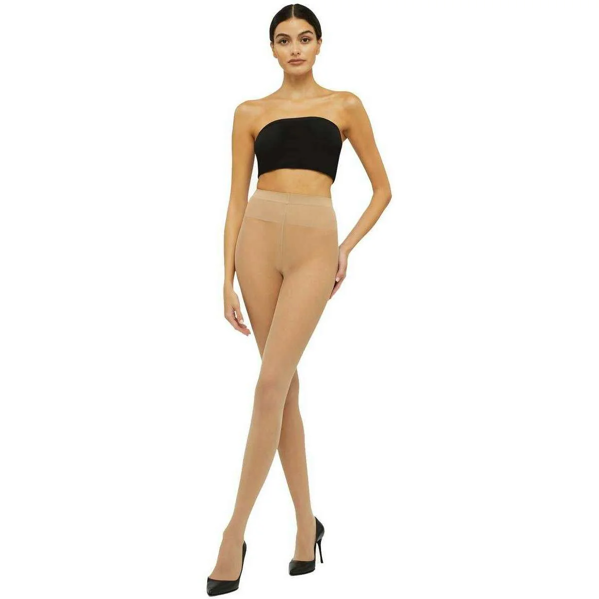 Wolford Individual Ultra Sheer 10 Denier Tights - Cosmetic Beige - Image 5