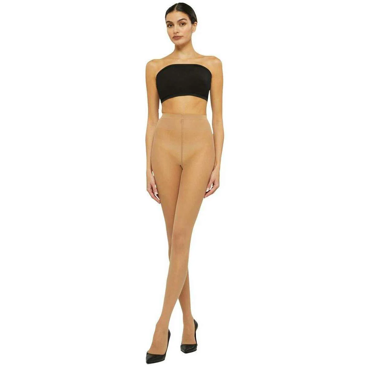 Wolford Individual Ultra Sheer 10 Denier Tights - Fairly Light Beige - Image 5
