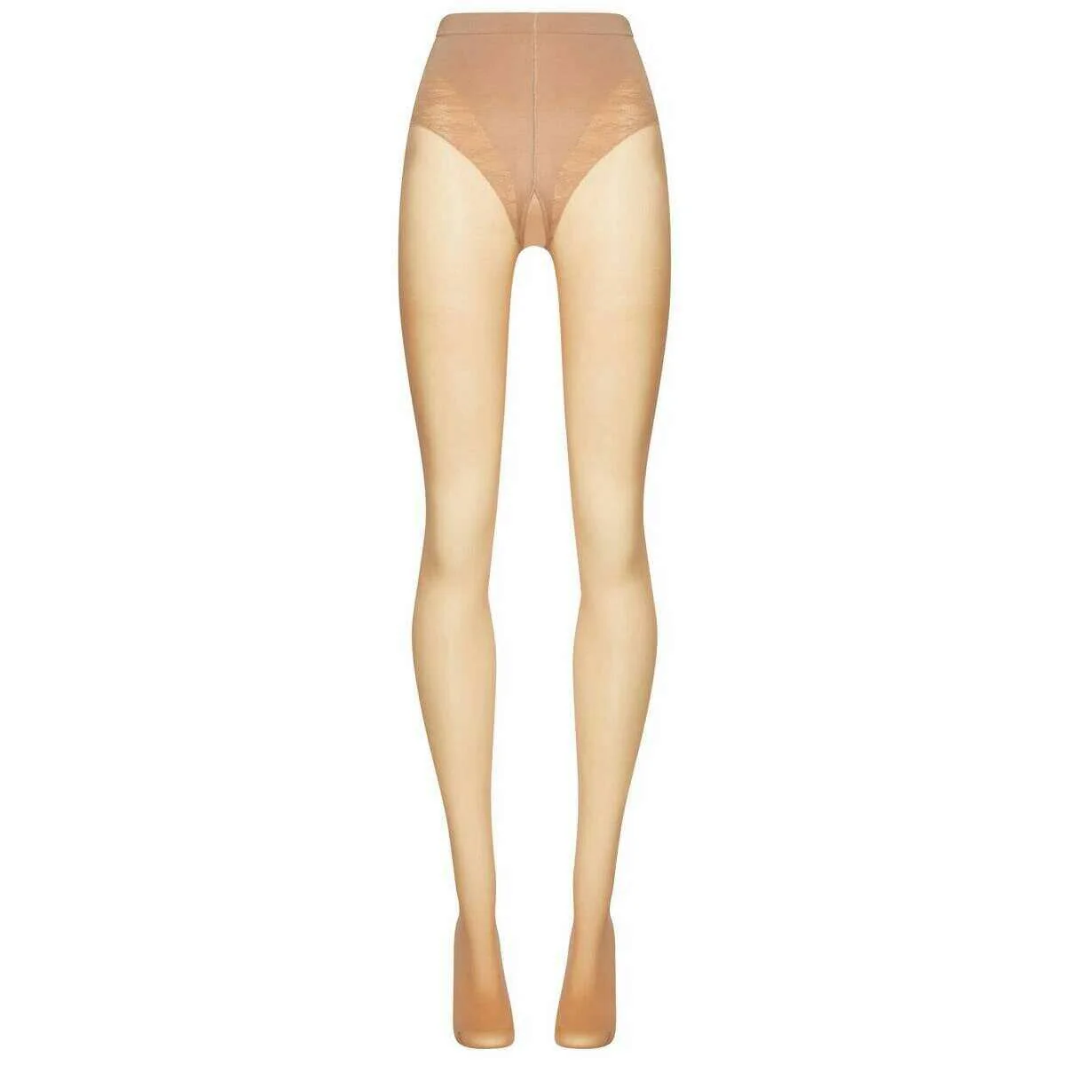 Wolford Tummy Control 20 Denier Tights - Gobi Beige - Image 4