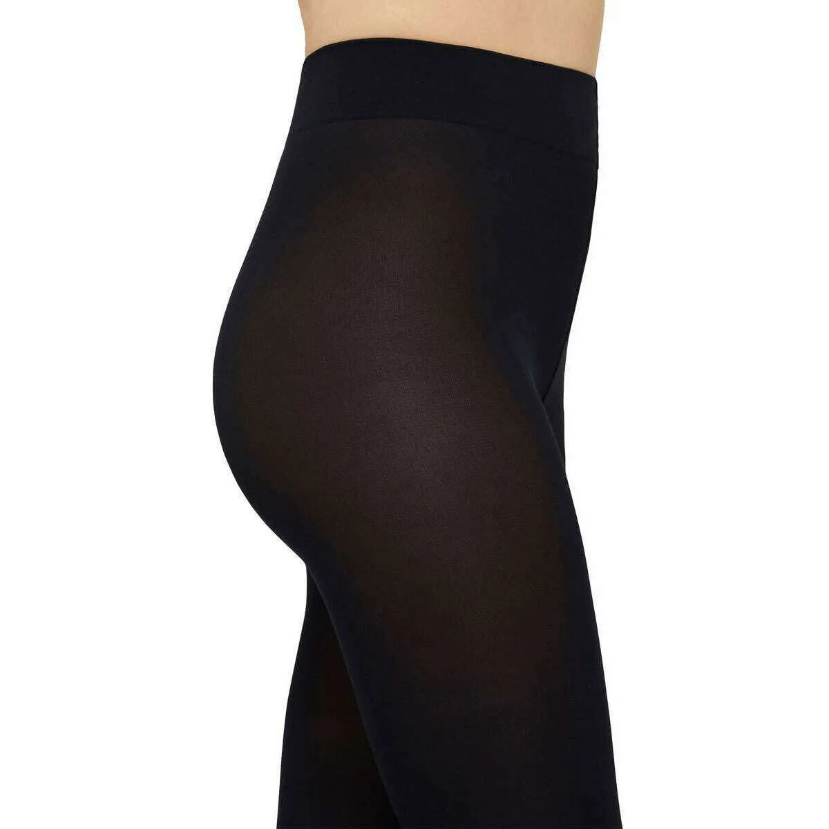 Wolford Velvet De Luxe 66 Denier Tights - Admiral Navy - Image 3