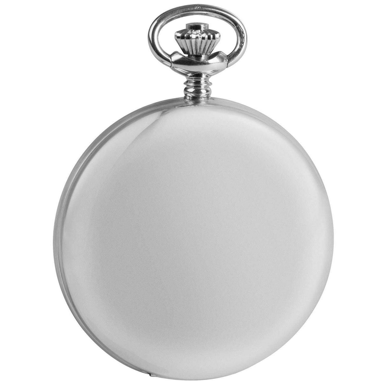 Woodford Chain Pocket Watch - Chrome Silver - Image 3