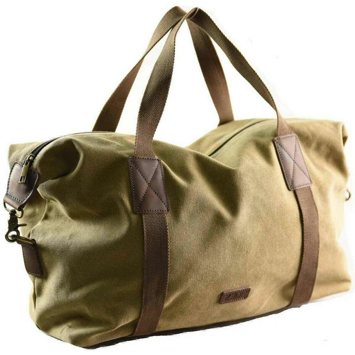 ZEDE East Station Travel Bag - Beige Khaki - Image 3
